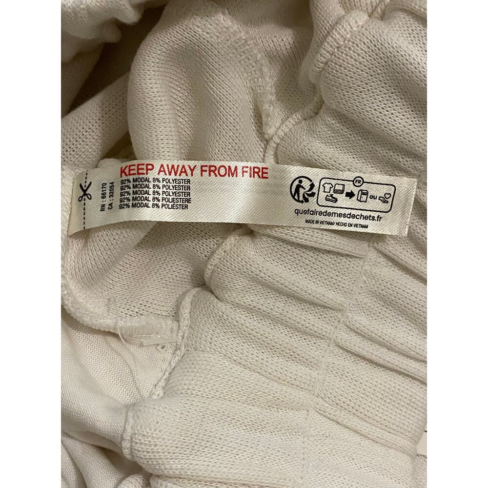 Free People FP Movement Pirouette Pant Large White Harem Baggy Sweatpant NEW NWT - Picture 11 of 12